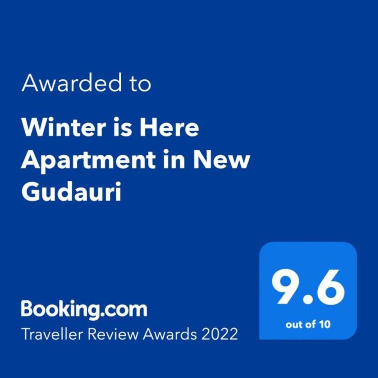 Winter Is Here Apartment In New Gudauri Exterior foto